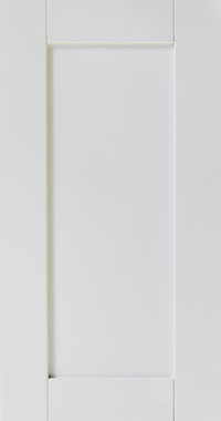 White Shaker Wall